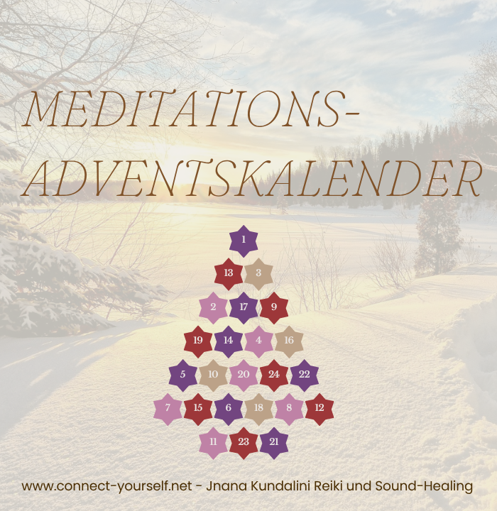 Meditations-Adventskalender - 24 Türchen Ruhe & Besinnlichkeit
